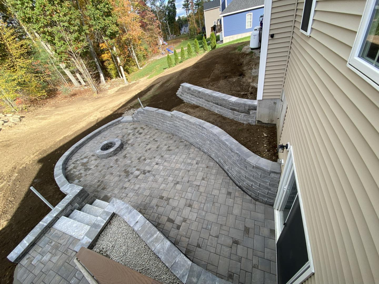 Catacchio Property Maintenance Oxford MA Central MA Patio & Sidewalk Design & Installation Services