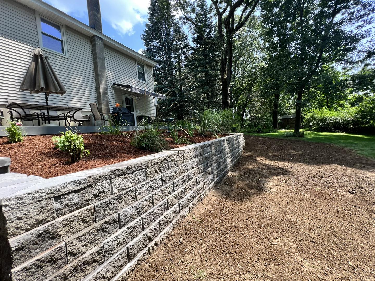 Catacchio Property Maintenance Oxford MA Central MA Retaining Wall Installation Services